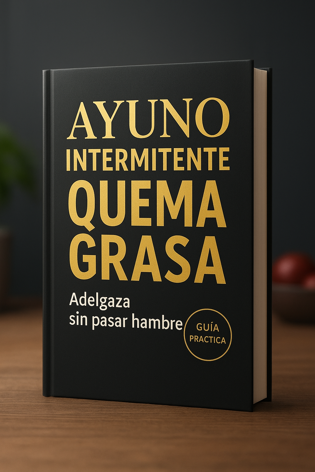 Portada del ebook Ayuno Intermitente Quema Grasa - Adelgaza sin pasar hambre